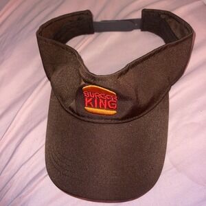 Brown Burger King Crew Visor‎ Snap Back